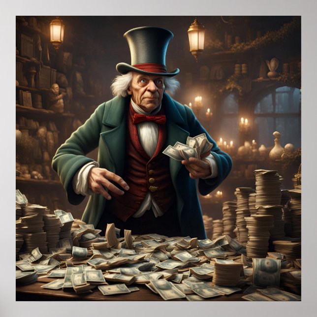 Scrooge Poster (Framsidan)