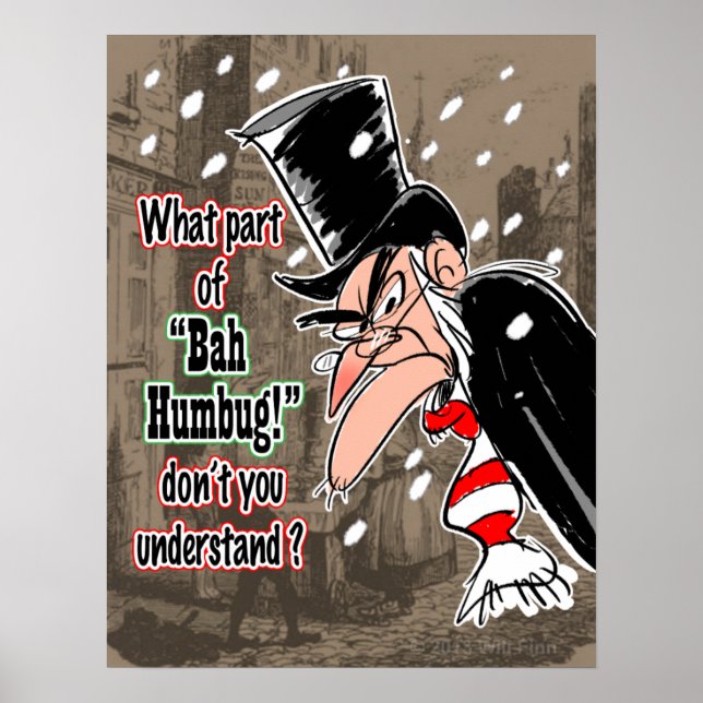 Scrooge Poster (stor) (Framsidan)