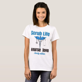 Scrub Life & Nurse Love Familje Edition Tröja | Ro