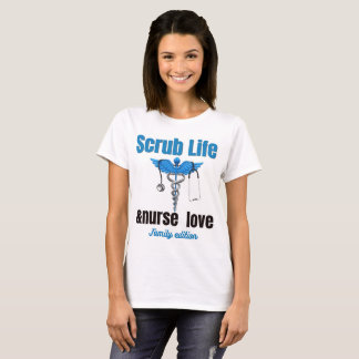 Scrub Life & Nurse Love Familje Edition Tröja | Ro