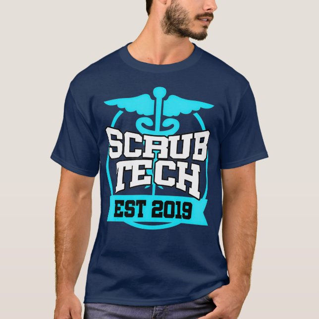 SCrub Tech 2019 Studenten Gift Surgical T Shirt (Framsida)