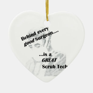 SCrub Tech Julgransprydnad Keramik