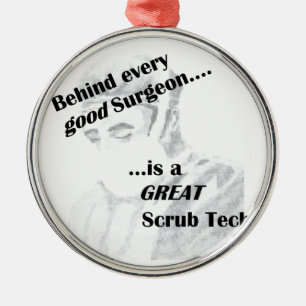 SCrub Tech Julgransprydnad Metall
