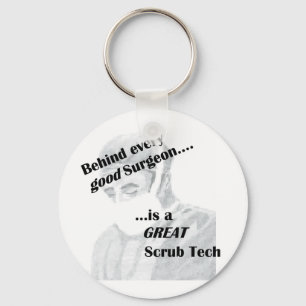 SCrub Tech Nyckelring
