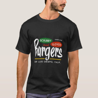 Scrubby Lloyd's Burgers San Luis Obispo California T Shirt