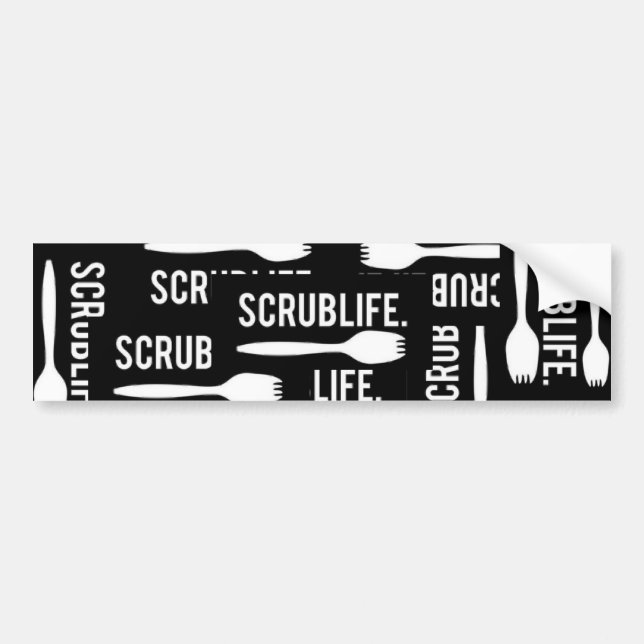 Scrublife bildekal (Framsidan)
