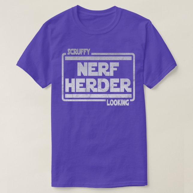 SCruffy Tittar Nerf Herder  T Shirt (Design framsida)
