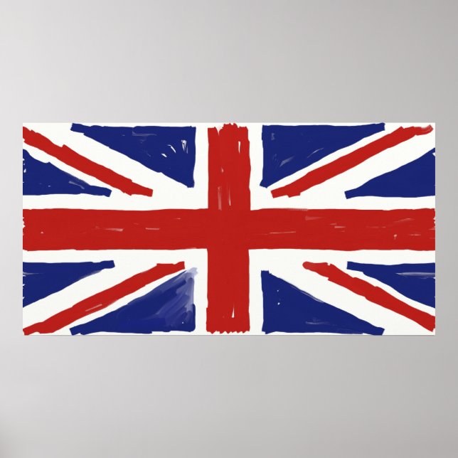 SCruffy Union Jack Poster (Framsidan)