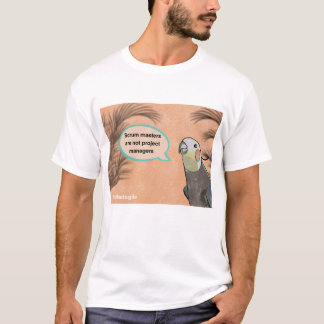 Scrum-mallar är inte projektledare t shirt