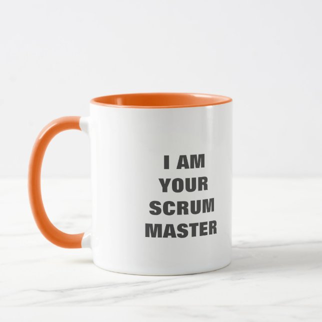 Scrum master agile mugg (Vänster)