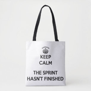 Scrum Master Behålla Lugn, Sprint har inte avsluta Tygkasse