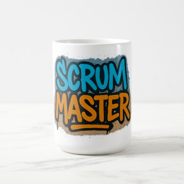 Scrum Master Graffiti Kaffemugg (Center)