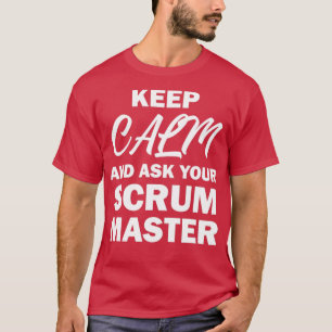 Scrum Master Software Development Team Funny T Shirt