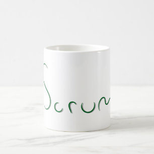 Scrum Text Coffee Mugg