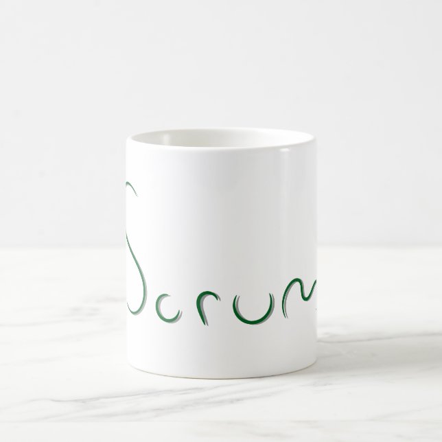 Scrum Text Coffee Mugg (Center)