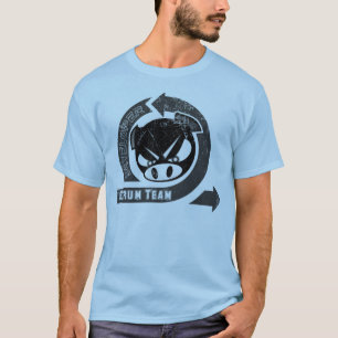 Scrumbärare - med lättrörligt kretsa & grisen t shirt