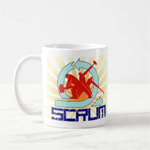 Scrumen/lättrörligt - är du lättrörlig? kaffemugg