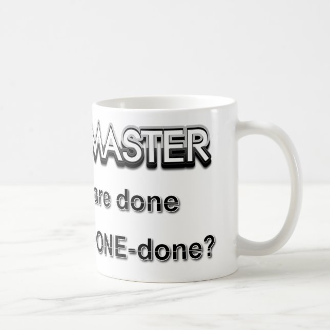 Scrumen Master är gjord dig Kaffemugg (Höger)