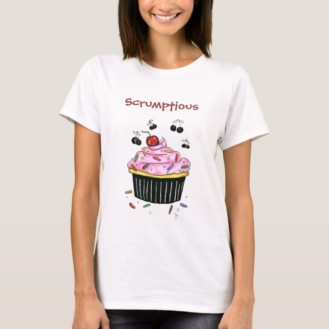 Scrumptious muffinBabydollt-skjorta Tröja (Framsida)