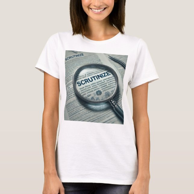 Scrutinize T-Shirt (Framsida)