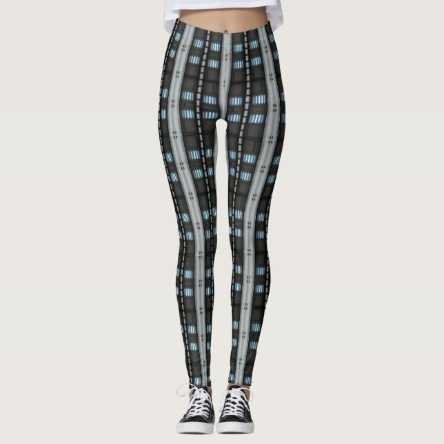 SCSI-Fi 2-kopplingar Leggings (Framsida)