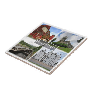 SCT008 PITLOCHRY, Skottland Kakelplatta