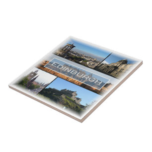 SCT010 EDINBURGH, Skottland Kakelplatta