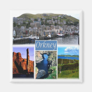 SCT013 ORKNEYS Orkney Islands Scotland, Fridge Magnet