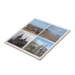 SCT016 ABERDEEN, Skottland Kakelplatta