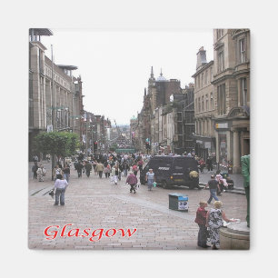 SCT018 GLASGOW Buchanan Street, Skottland Magnet
