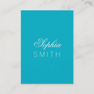 Scuba Blue Design - Ange ditt namn Visitkort
