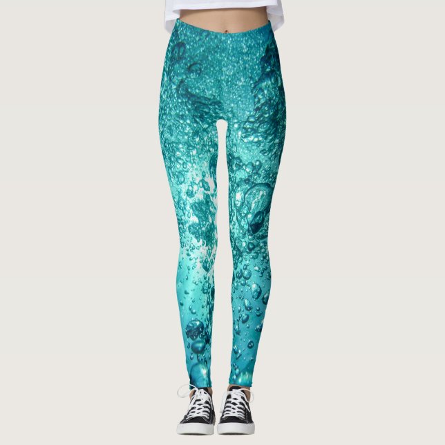 Scuba Bubbles Leggings (Framsida)