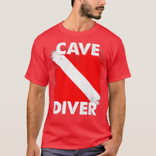 SCUBA Cave Diver Instructions Diving-asters Diving T Shirt