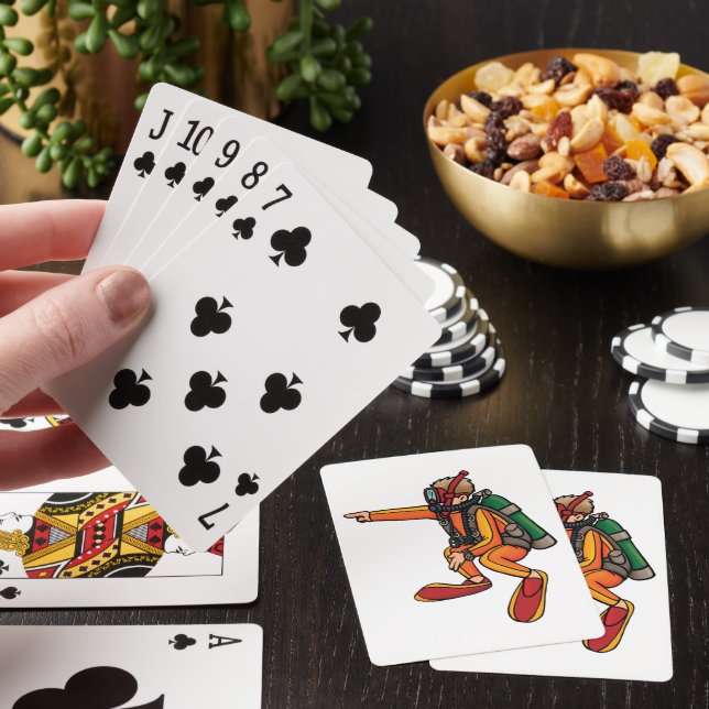 Scuba Diver Casinokort (På plats)