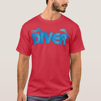 Scuba Diver Diving Sea Snorkeling Swimmer Nitrox T Shirt