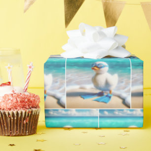 Scuba Diver Duckling Presentpapper