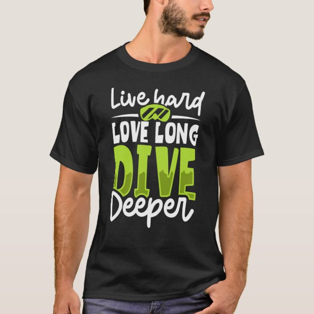 Scuba Diver Dyka Expert Open Vatten 2 T Shirt (Framsida)