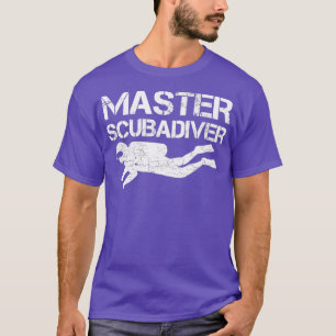 Scuba Diver Dyving Master Scuba Diver Undervatten T Shirt