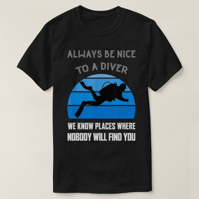 Scuba Diver Funny Citote Kärlek Dive Diving Humor  T Shirt (Design framsida)
