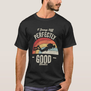 Scuba Diver Gift Retro Funny Dyka Shirt Di T