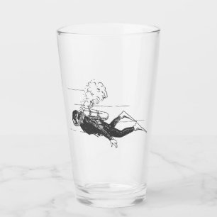 Scuba Diver Glaskopp