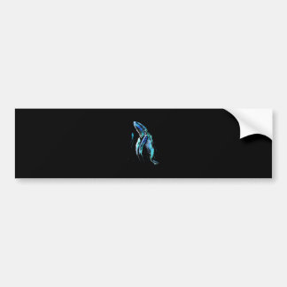 Scuba Diver Humpback Whale Swimming Diving Gift Bildekal