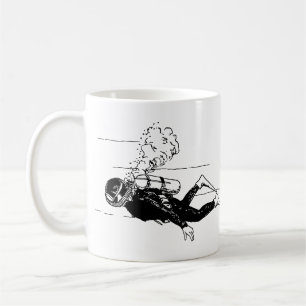 Scuba Diver Kaffemugg