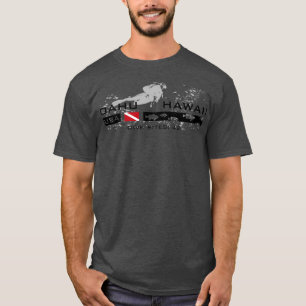 Scuba Diver Oahu Hawaii T Shirt