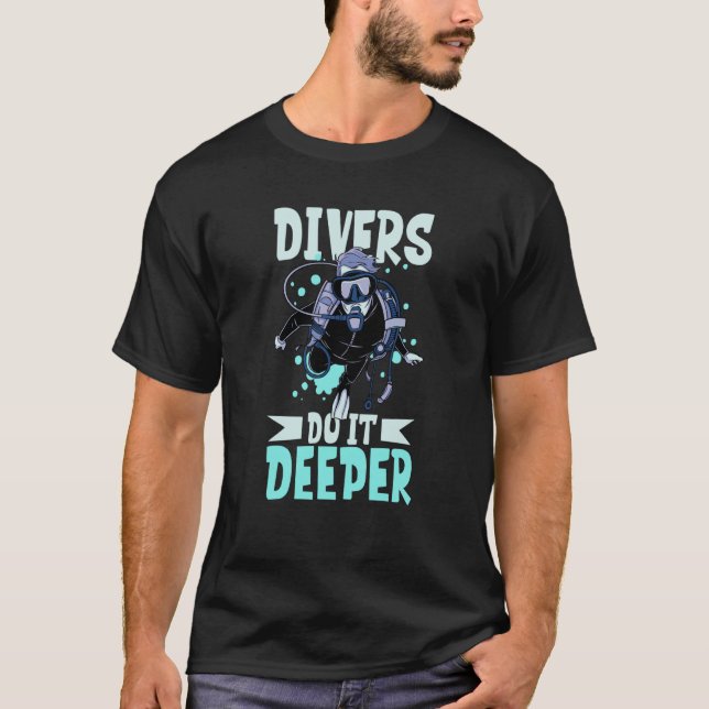 Scuba Diver Scuba Diving Expert Open Water  2 T Shirt (Framsida)