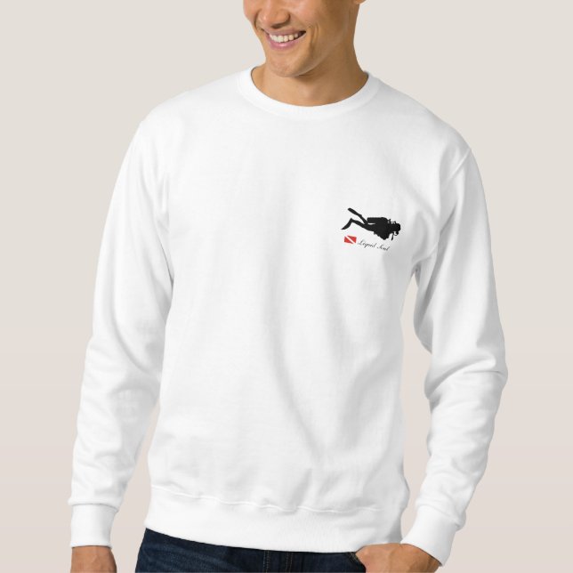 Scuba Diver - Shirt Långärmad Tröja (Framsida)