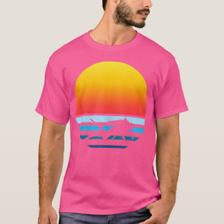 Scuba Diver Sunse Diving Ocean T Shirt