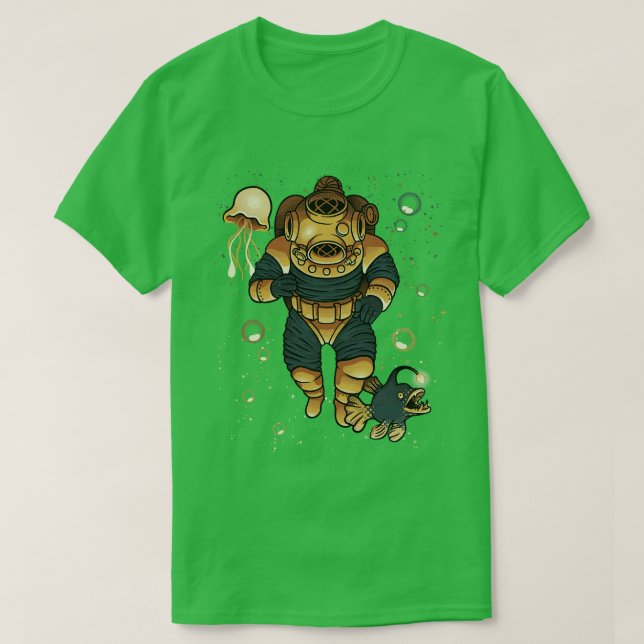 Scuba Diver Universe av Tobe Fonseca T Shirt (Design framsida)