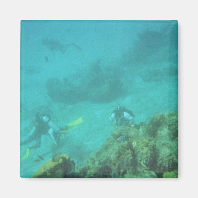 Scuba Divers Dream Magnet (Framsidan)