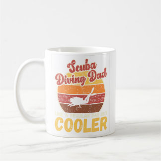 Scuba Diving Dad Funny Scuba Diving Father'S Kaffemugg